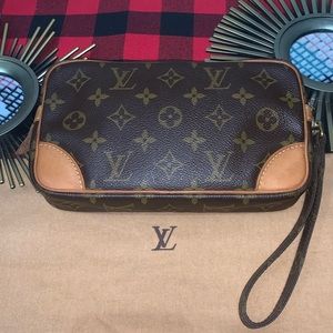 Louis Vuitton Marly PM Clutch Wristlet